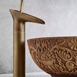 Hjemix | Rund Enkelt Håndtak Kran Landsstil Vaskemikser