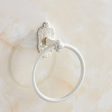 Hjemix | Tradisjonelt badtilbehør sett Hvit badtilbehør maskinvare sett