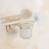 Hjemix | Tradisjonelt badtilbehør sett Hvit badtilbehør maskinvare sett