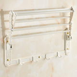 Hjemix | Tradisjonelt badtilbehør sett Hvit badtilbehør maskinvare sett