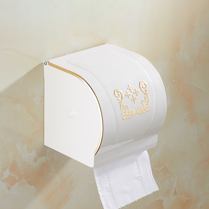 Hjemix | Tradisjonelt badtilbehør sett Hvit badtilbehør maskinvare sett