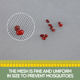 Hjemix | Anti-Mosquito Selvklebende Vindu Netto