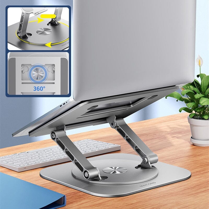 Hjemix | Laptop Stativ Aluminiumlegering Roterende Ramme
