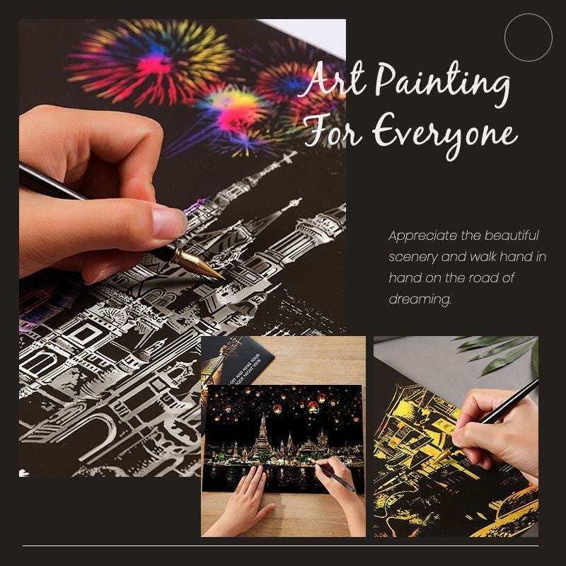 Hjemix | Splendid Magic Scratch Art