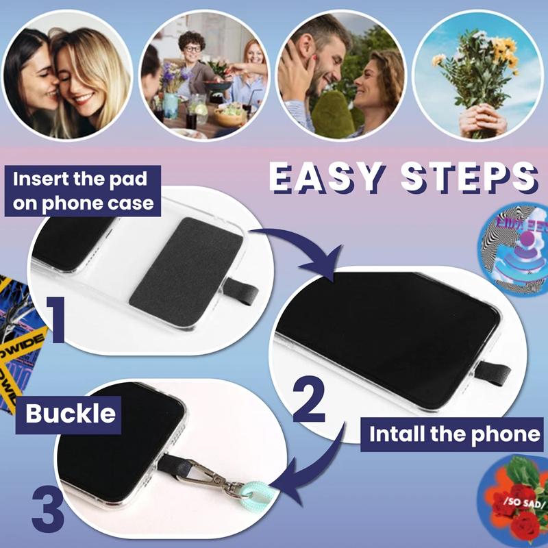 Hjemix | Universal avtakbar mobiltelefon nylonstropp