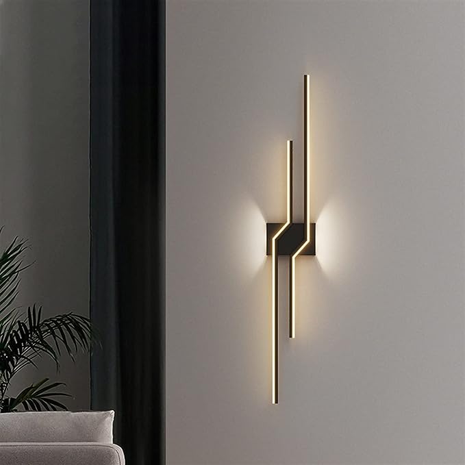 Hjemix | Linjer Kreativ LED Moderne Minimalistisk Vegglampe Dekorative Vegglamper Belysning
