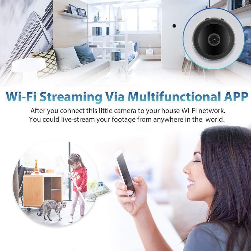 Hjemix | 1080p magnetisk WiFi mini kamera-RV tilhenger bakoverkamera