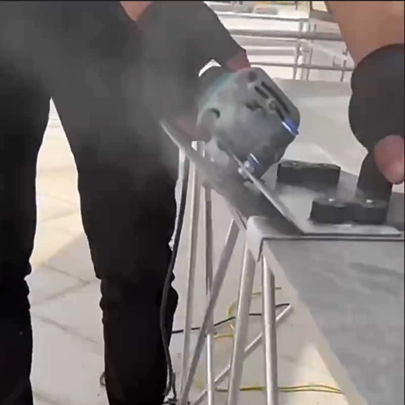 Hjemix | Bærbar vinkelsliper flisfase ramme