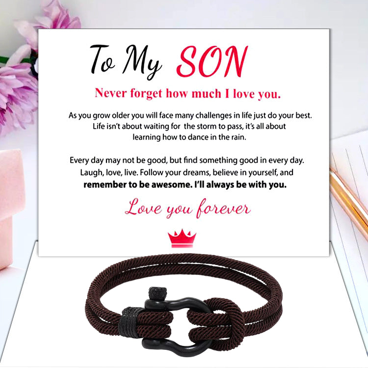 Hjemix | TIL MIN DATTER ELSKER DEG FOR EVIG NAUTISK ARMREIF