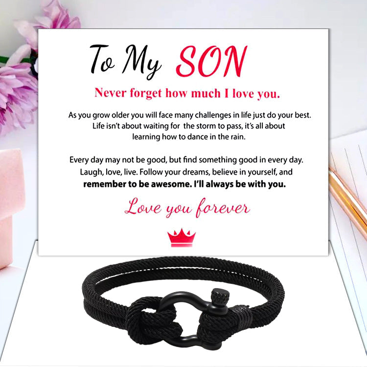 Hjemix | TIL MIN DATTER ELSKER DEG FOR EVIG NAUTISK ARMREIF