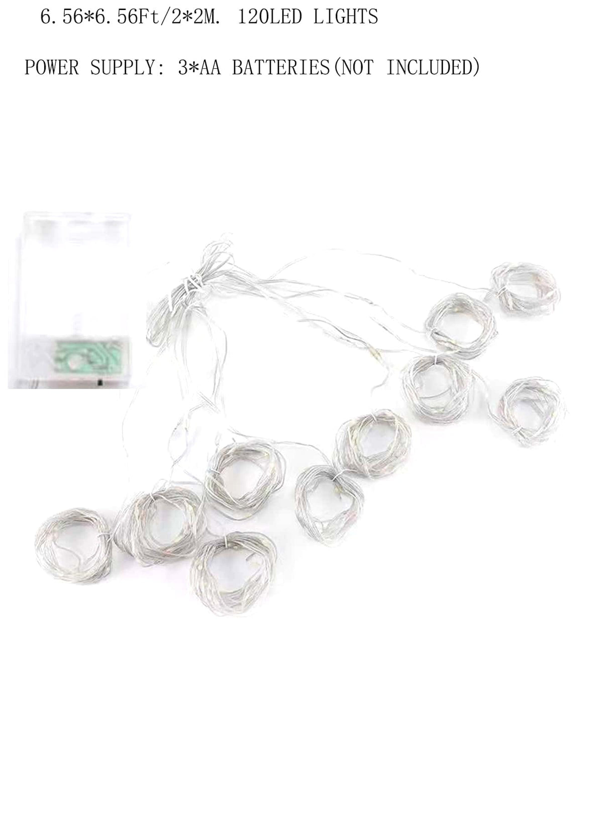Hjemix | 120 LED 2 x 2M Gardin Lyslenker - Ny Belysning