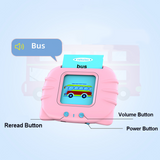 Hjemix | Snakkende Flash Cards Læring Leketøy for Småbarn i Alderen 2-6 År