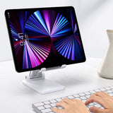 Hjemix | Sammenleggbar skrivebords telefon nettbrettholder mobil skrivebord stativ