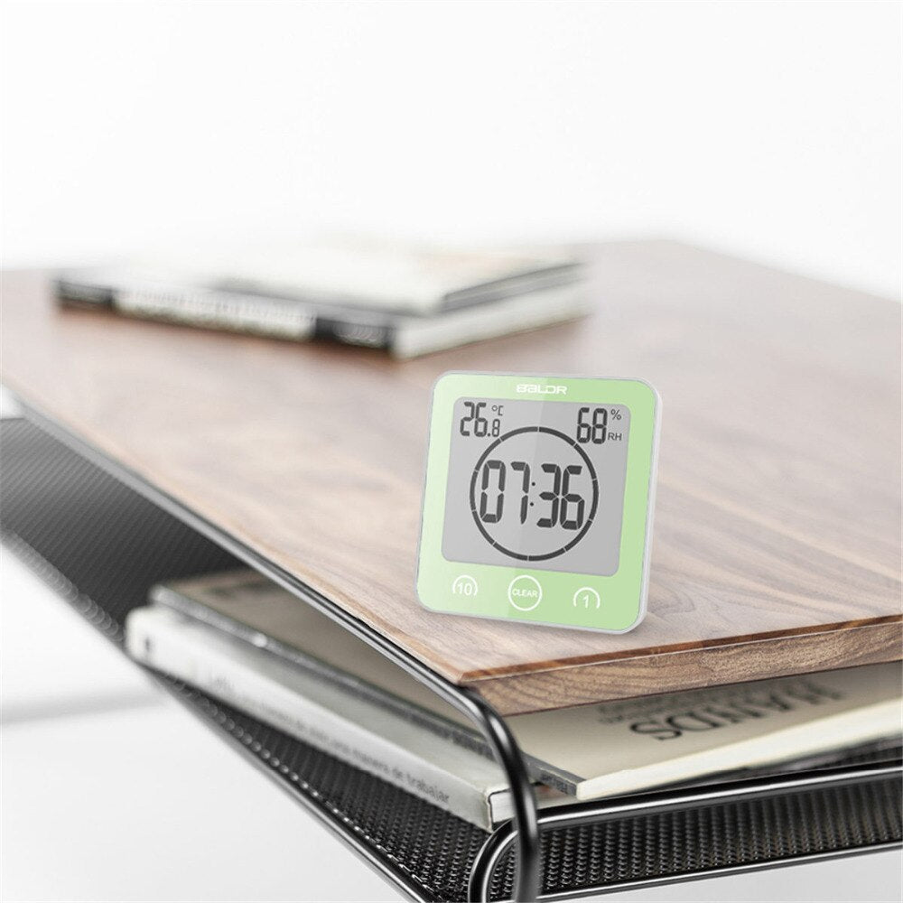 Hjemix | Vanntett Dusjklokke – Alltid i Tide, Selv I Dusjen