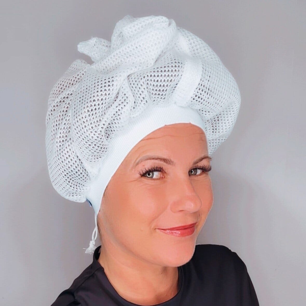 Hjemix | Net Plopping Cap for Drying Curly Hair