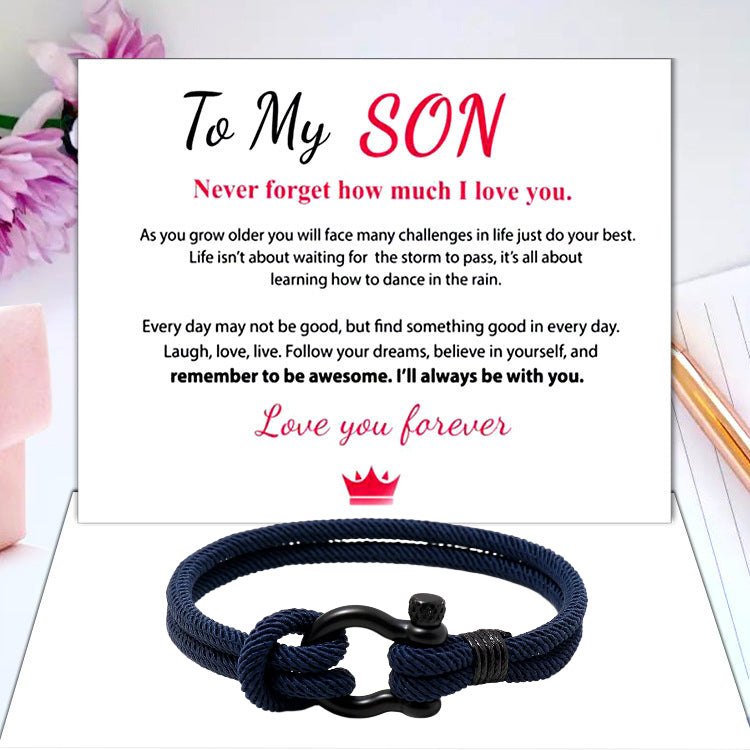 Hjemix | TIL MIN DATTER ELSKER DEG FOR EVIG NAUTISK ARMREIF