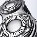 Hjemix | Gjennomsiktig Mini Dobbelt-Hodet Elektrisk Barbermaskin