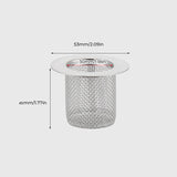 Hjemix | Mesh Rustfritt Stål Gulvrenne Gitter