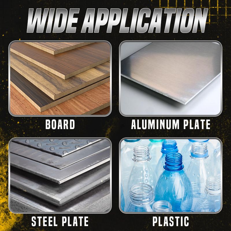 Hjemix | Titanbelagte høyhastighetsstålbits med tagger (6 stk.)