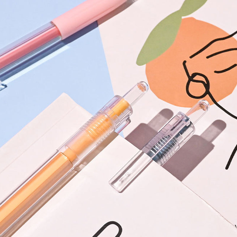 Hjemix | Morandi Cartoon Pattern Student Universal Knife Pen