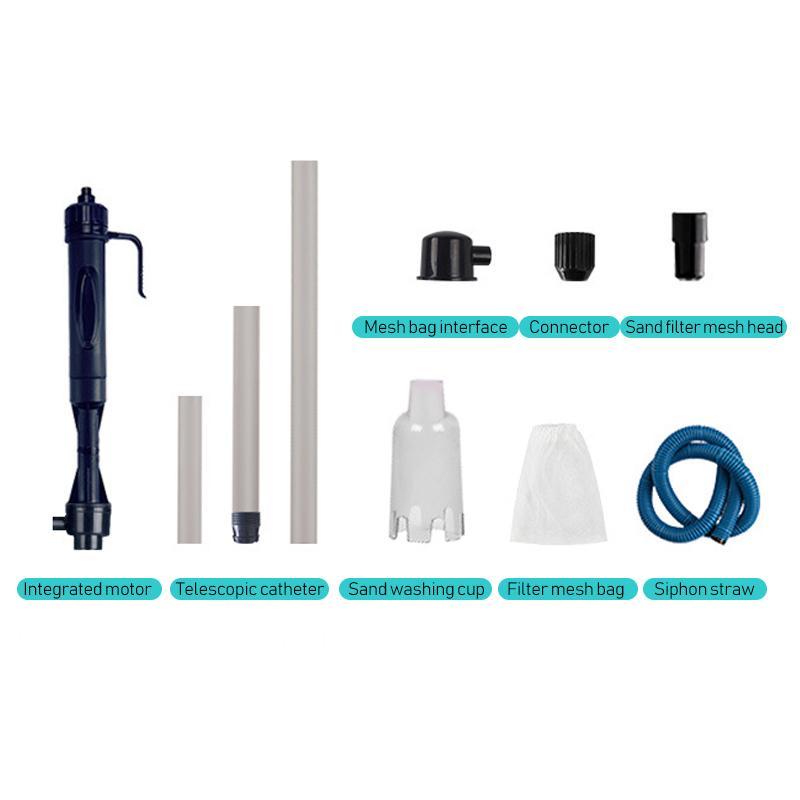 Hjemix | Automatisk vannskifter for akvarium elektrisk sandvasker