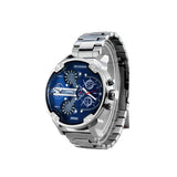 Hjemix | Rustfritt stål kronograf kvartsur