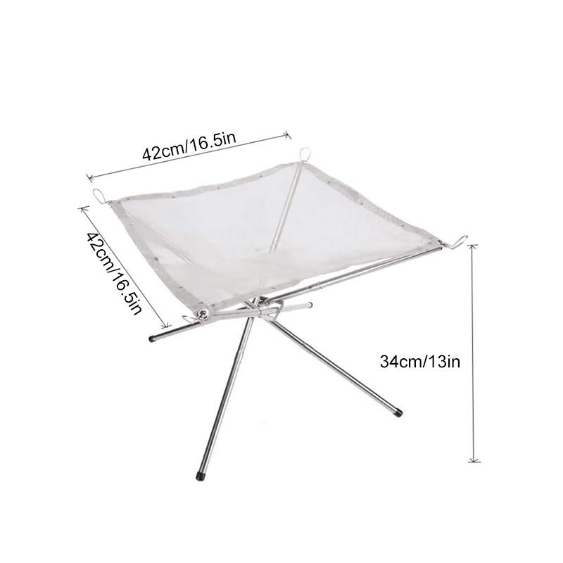 Hjemix | Utendørs sammenleggbar bålrist