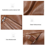 Hjemix | Ryggsekk med stor kapasitet - Full lær