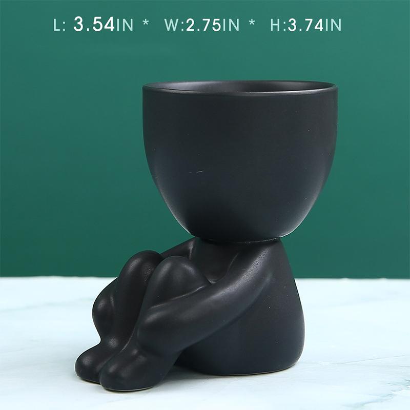 Hjemix | Keramisk Figur Potte Ornament