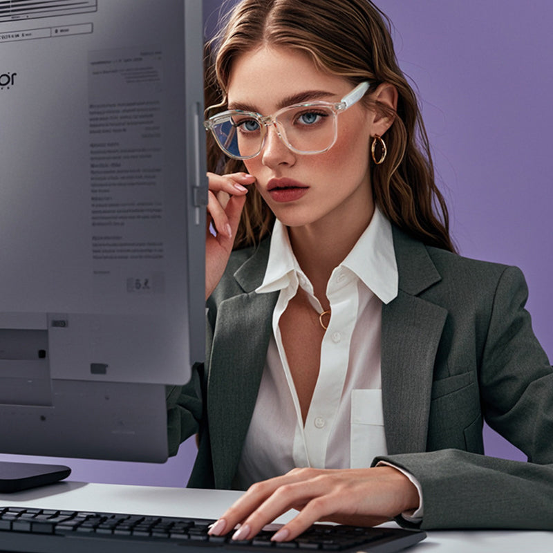 Hjemix | Smarte Bluetooth Anti-Blått Lys Briller