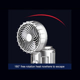 Hjemix | Utendørs LED Campinglys med Vifte