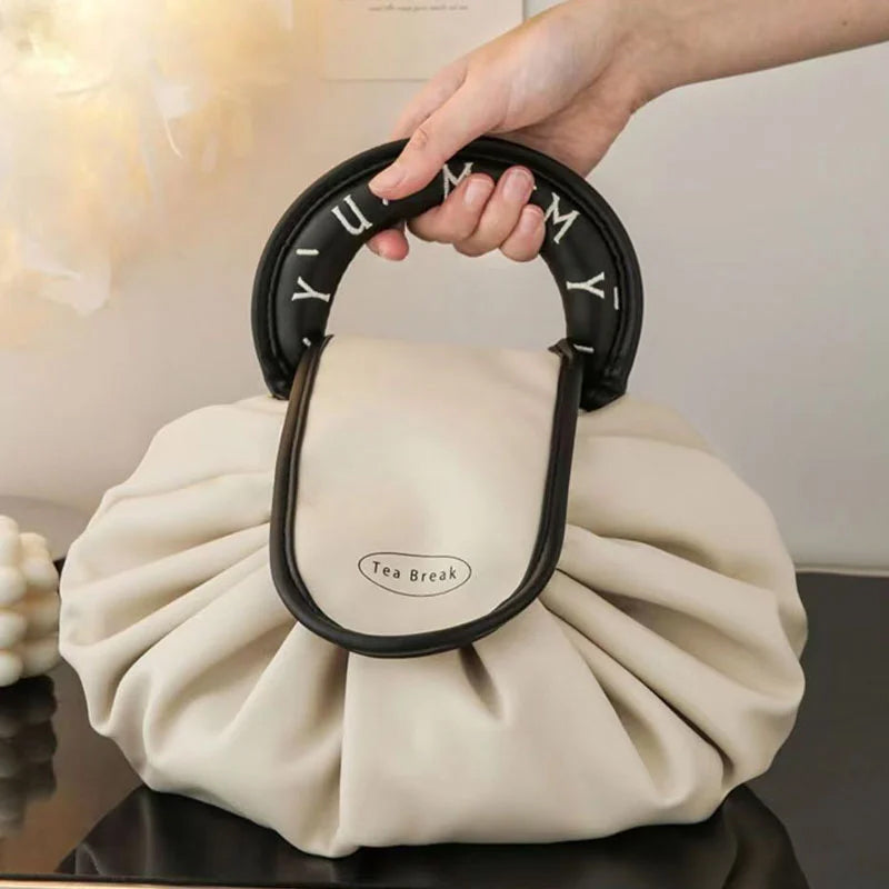 Hjemix | Lazy Drawstring Makeup Fashion Håndveske