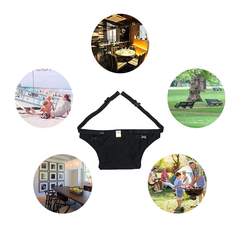 Hjemix | Sammenleggbar Baby Høy Stol Stropp