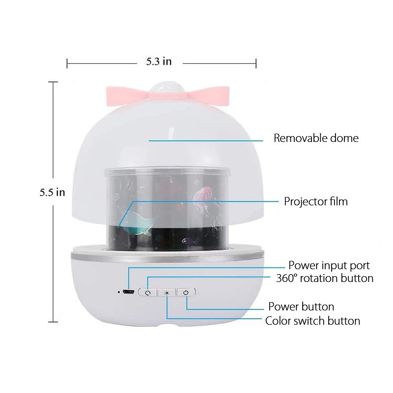Hjemix | Star Projector Nattlys