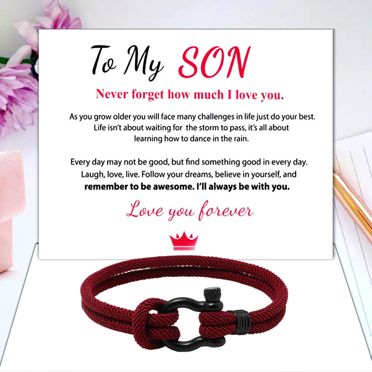 Hjemix | TIL MIN DATTER ELSKER DEG FOR EVIG NAUTISK ARMREIF