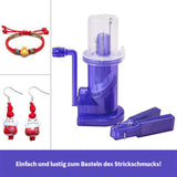 Hjemix | Hånd Strikkemaskin Spole Strikkere Ull Vindemaskin Håndverk Armbånd Vev Verktøy For Håndverks Dekorere Strikkede Produkter Hjemmebruk