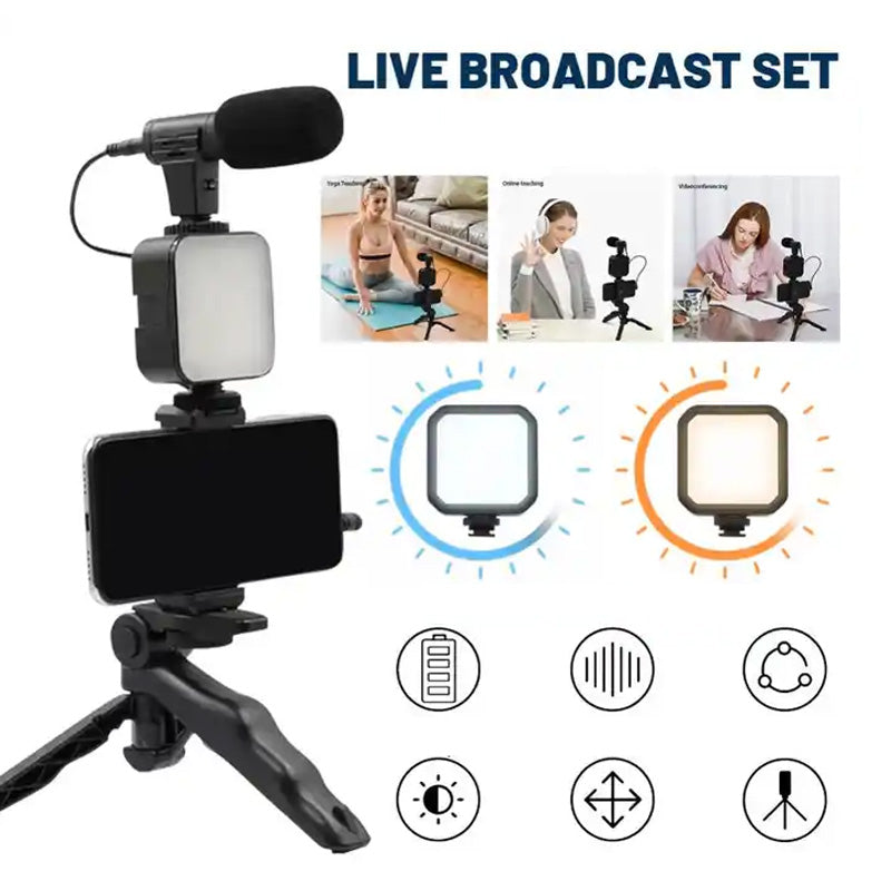 Hjemix | Spotlight med mikrofonsett