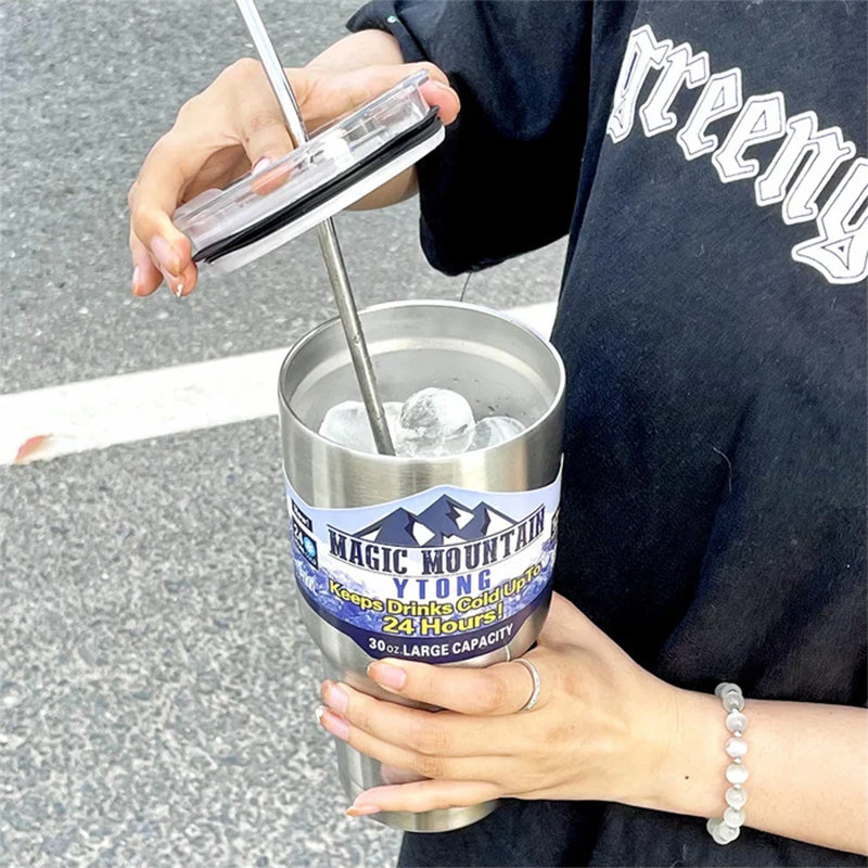 Hjemix | Auto Kopp 304 Rustfritt Stål Termos Flasker