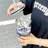 Hjemix | Auto Kopp 304 Rustfritt Stål Termos Flasker