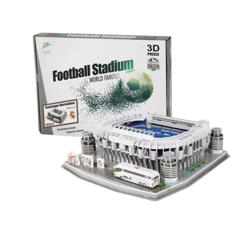 Hjemix | 3D Puslespill Fotballstadion