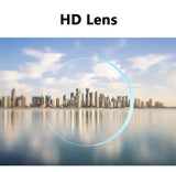 Hjemix | Safir Høy Hardhet Anti-Blått Lys Bred og Nær Lese Briller Solbriller