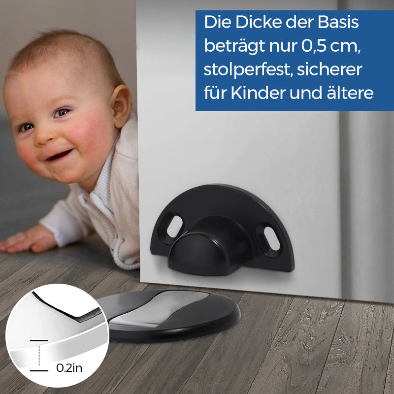 Hjemix | Usynlig magnetisk dørstopper laget av rustfritt stål