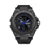 Hjemix | Sporty Dual-Display Mode Multifunctional Waterproof Luminous Men's Wristwatch