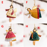 Hjemix | Retro Jern Kunst Juleengel Dekorasjon