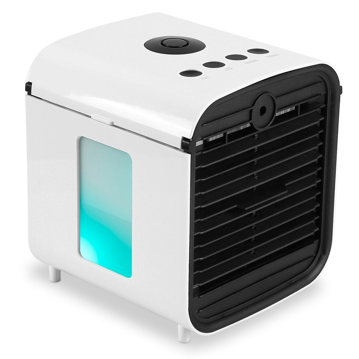 Hjemix | 7-farger byttbar bærbar mini air conditioner kjøleovn vifte