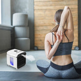 Hjemix | 7-farger byttbar bærbar mini air conditioner kjøleovn vifte