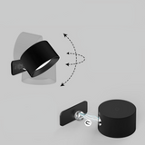 Hjemix | FlexiLamp – Trådløs oppladbar 360° vegglampe