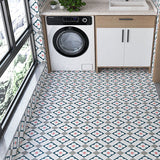 Hjemix | Multi-Tonal Stil Vinyl Plank Gulv Peel og Stick Porselen Flis Utseende PVC Gulv