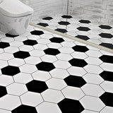 Hjemix | Multi-Tonal Stil Vinyl Plank Gulv Peel og Stick Porselen Flis Utseende PVC Gulv