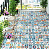 Hjemix | Multi-Tonal Stil Vinyl Plank Gulv Peel og Stick Porselen Flis Utseende PVC Gulv